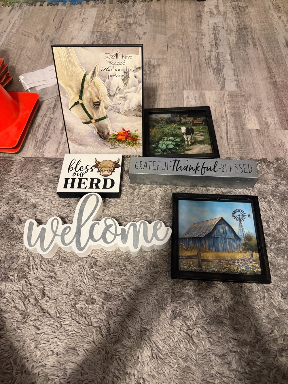 Lot of home decor items